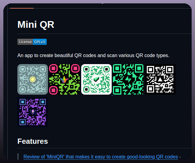 Lyqht Mini Qr screenshot