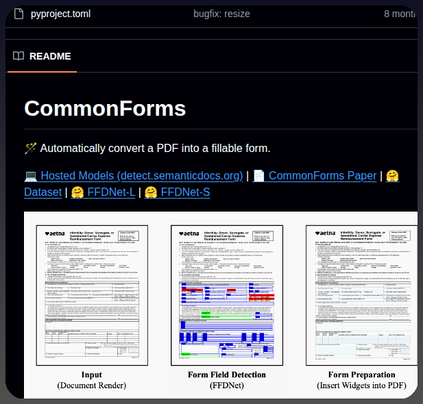 Jbarrow Commonforms screenshot