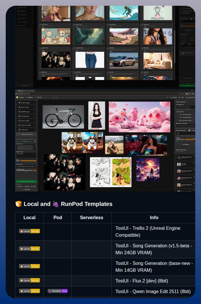 Camenduru Tostui screenshot