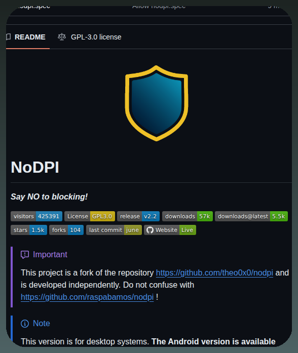 Gvcoder09 Nodpi screenshot