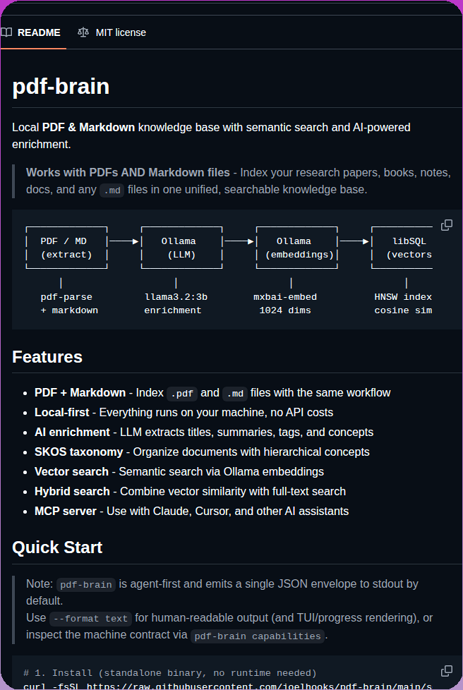 Joelhooks Pdf Brain screenshot