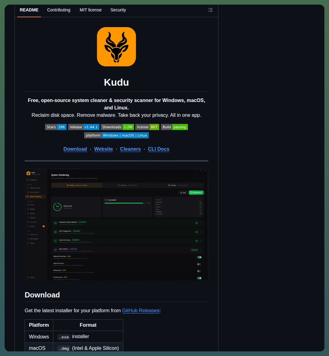 Adventdevinc Kudu screenshot
