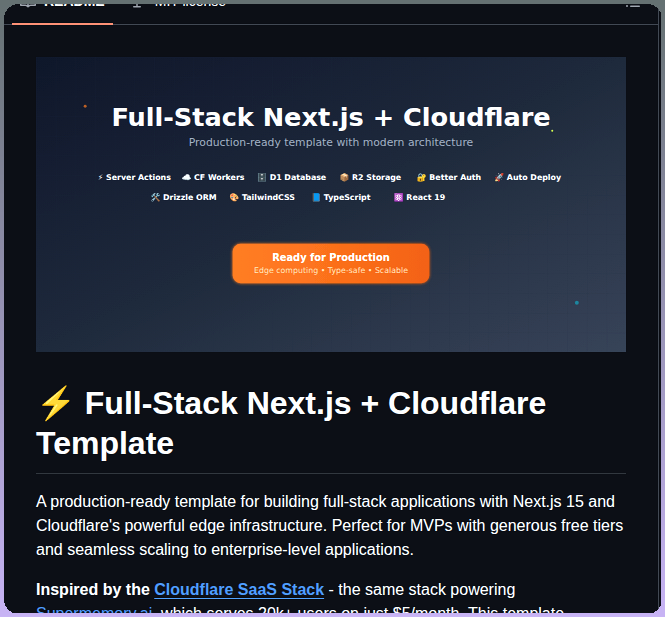 Ifindev Fullstack Next Cloudflare screenshot