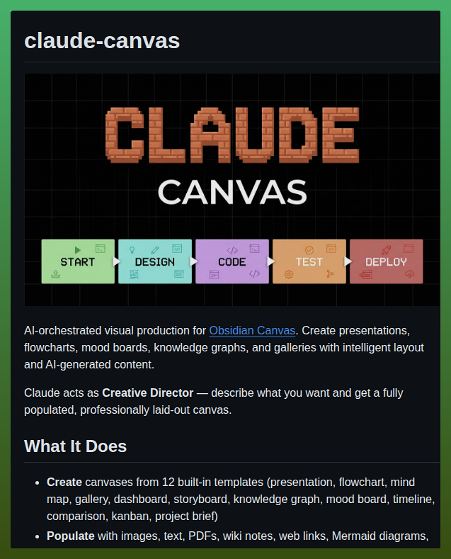 Agricidaniel Claude Canvas screenshot