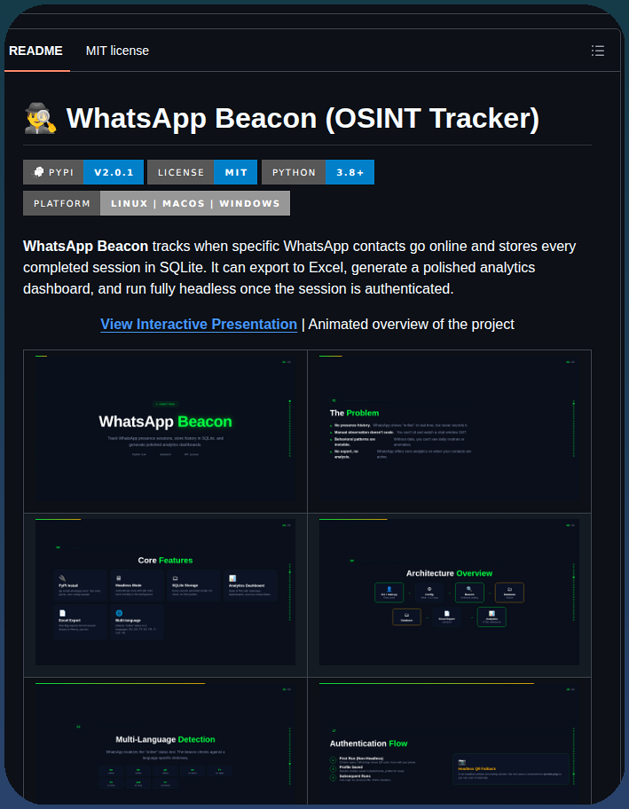 Jasperan Whatsapp Osint screenshot