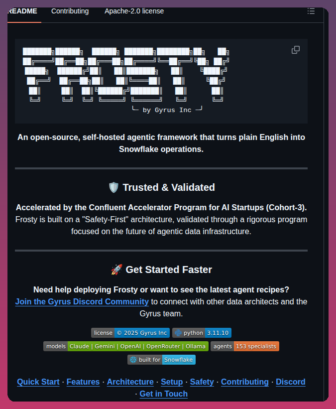 Gyrus Dev Frosty screenshot