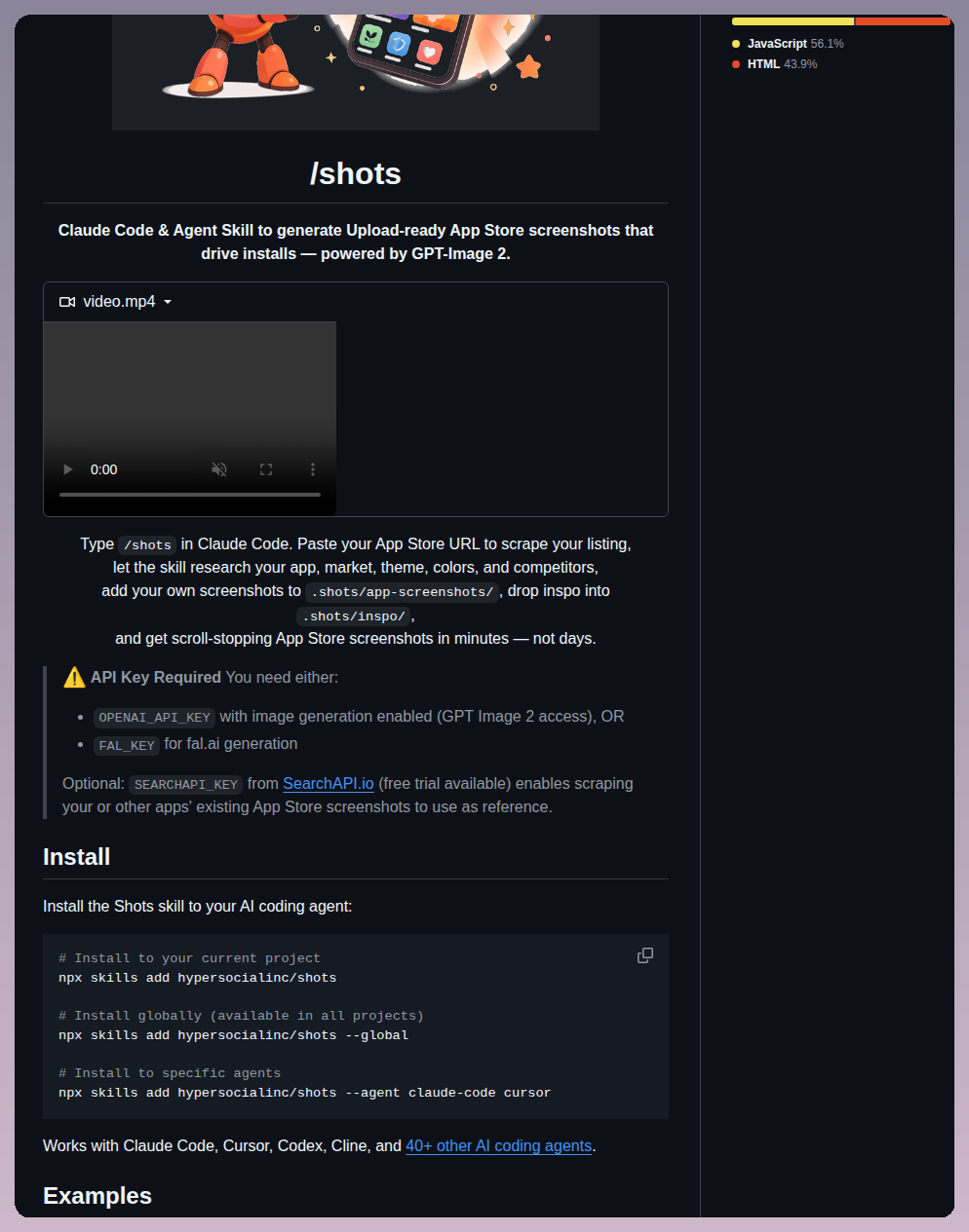 Hypersocialinc Shots screenshot