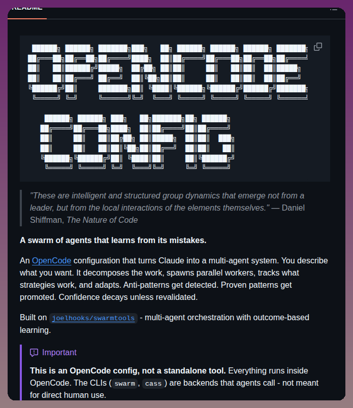Joelhooks Opencode Config screenshot