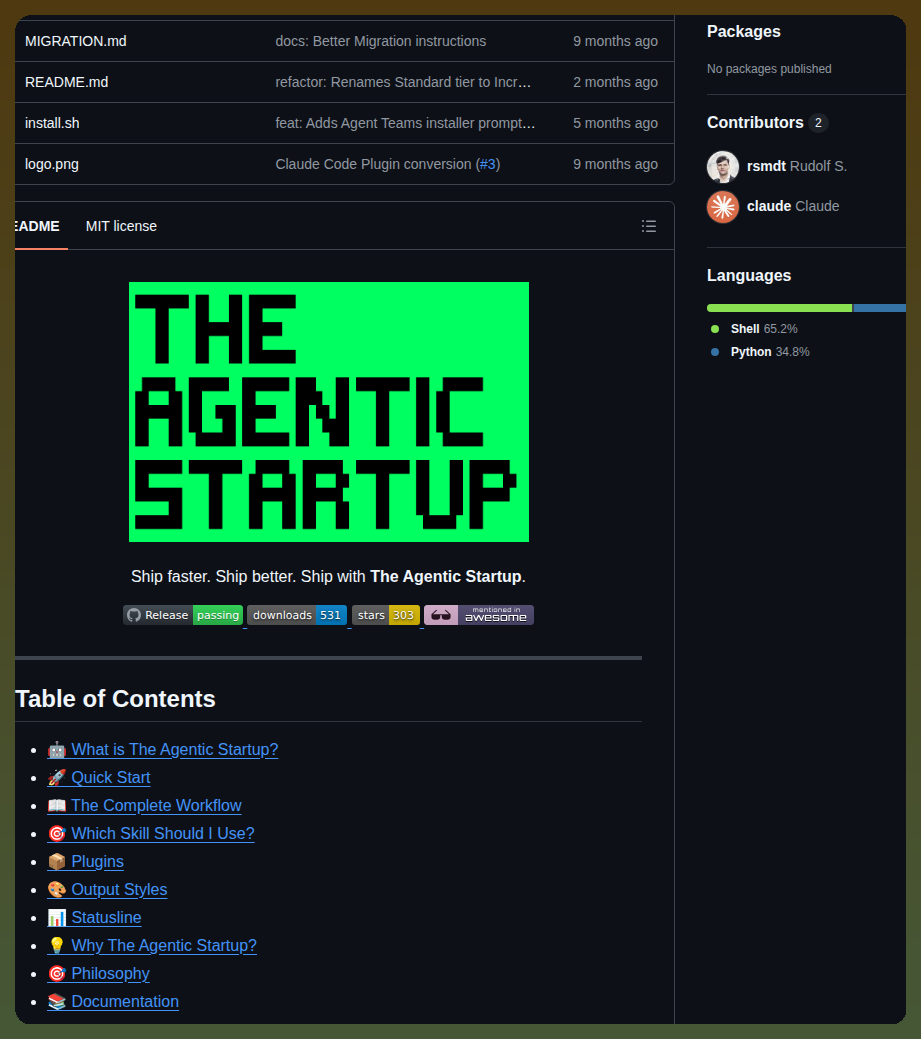 Rsmdt The Startup screenshot