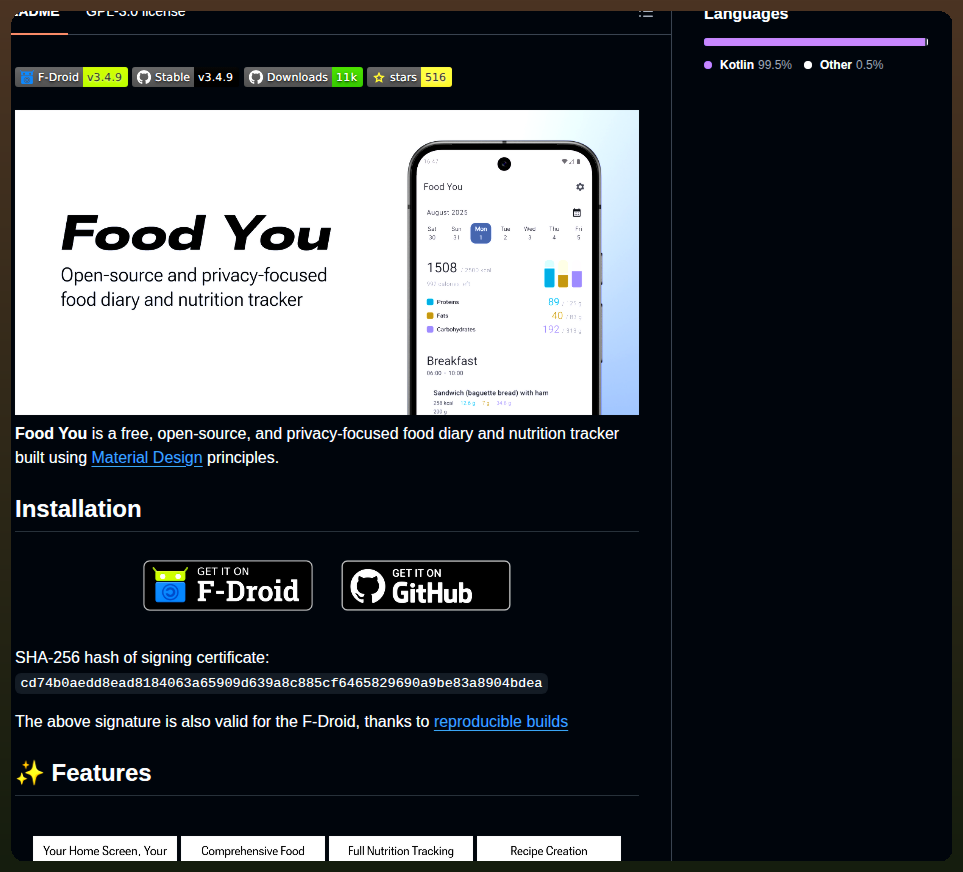 Maksimowiczm Foodyou screenshot