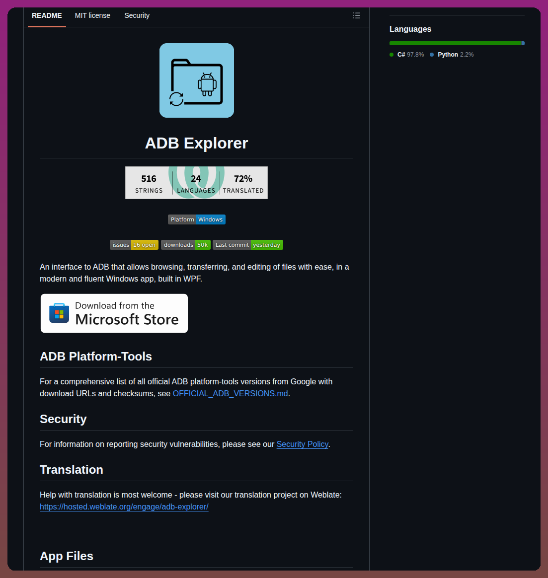 Alex4ssb Adb Explorer screenshot