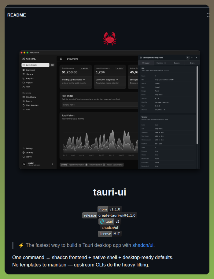 Agmmnn Tauri Ui screenshot