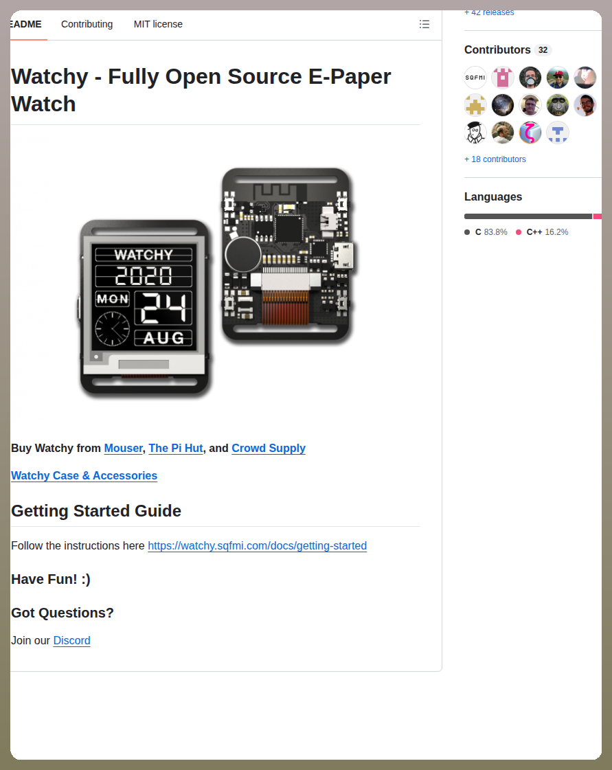 Sqfmi Watchy screenshot