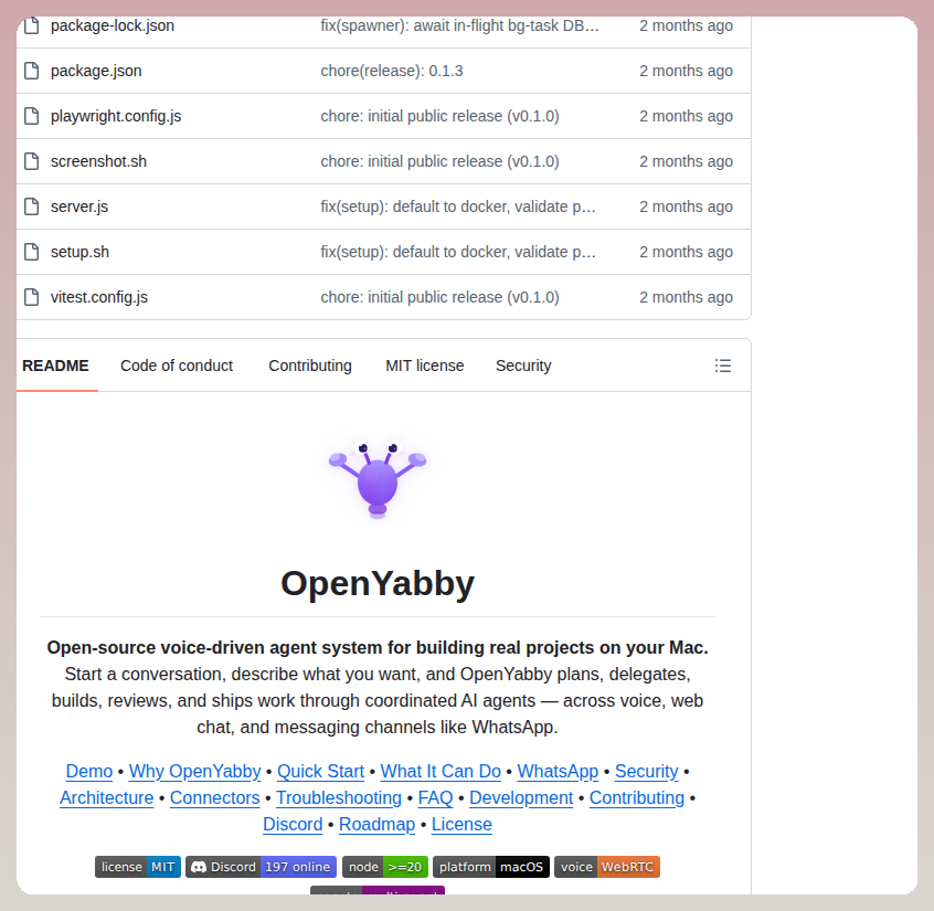 Openyabby Openyabby screenshot