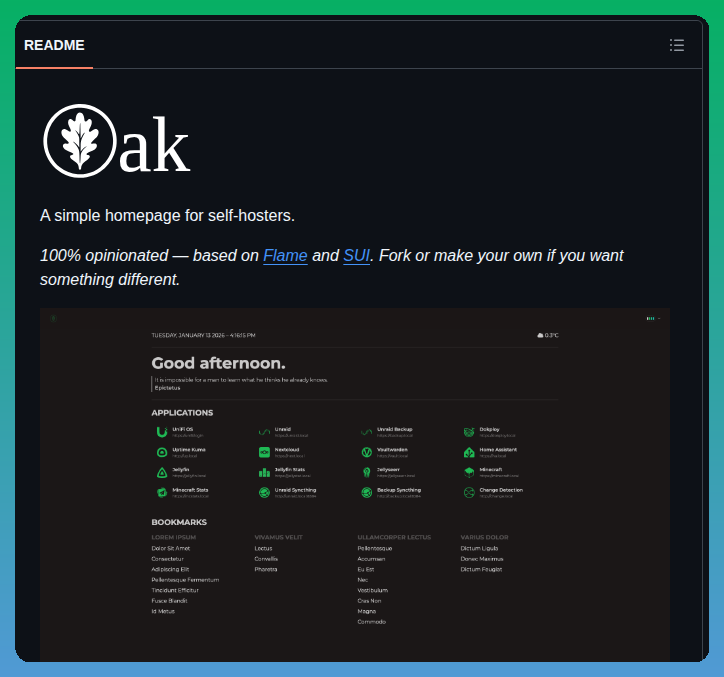 Bert Mccutchen Oak screenshot