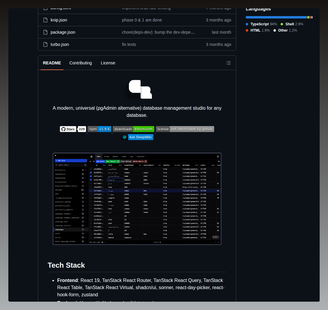 Husamql3 Db Studio screenshot