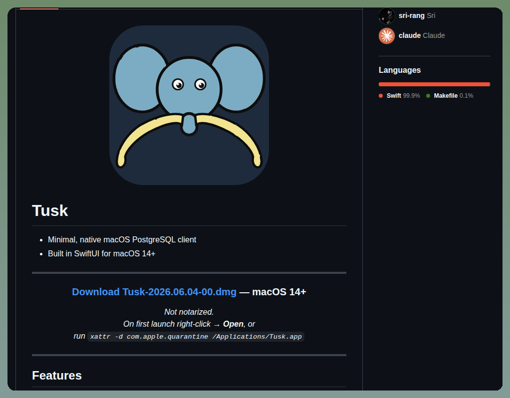 Shape Machine Tusk Macos screenshot