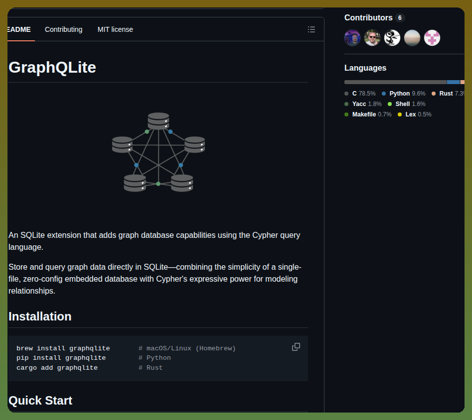 Colliery Io Graphqlite screenshot