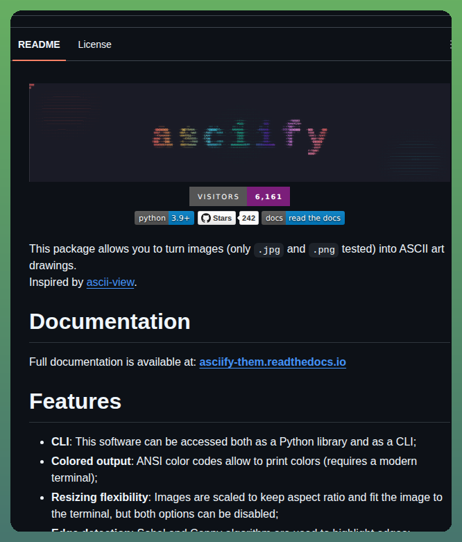 Ndrscalia Asciify Them screenshot