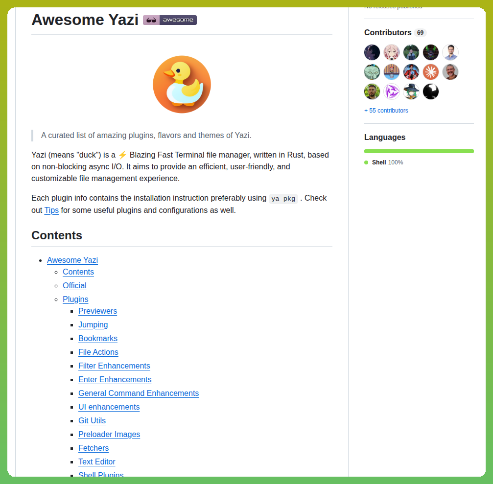 Anirudhg07 Awesome Yazi screenshot