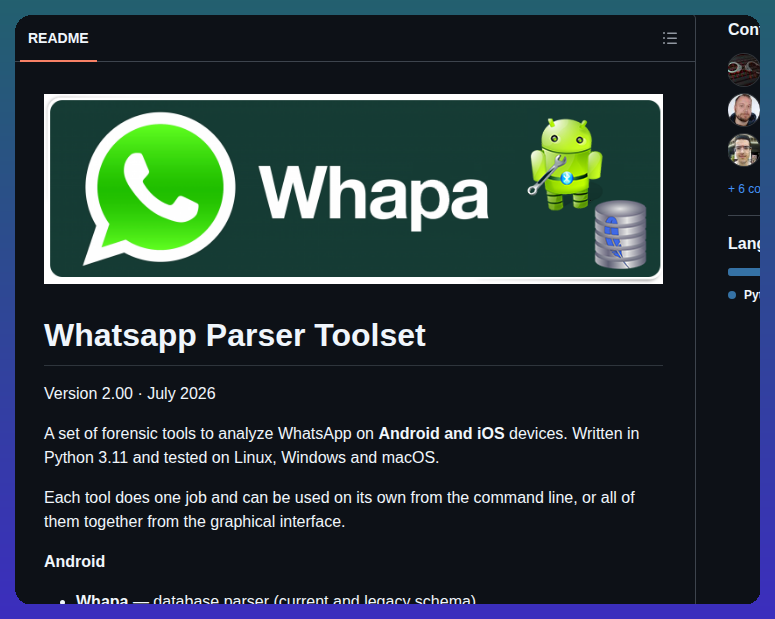 B16f00t Whapa screenshot