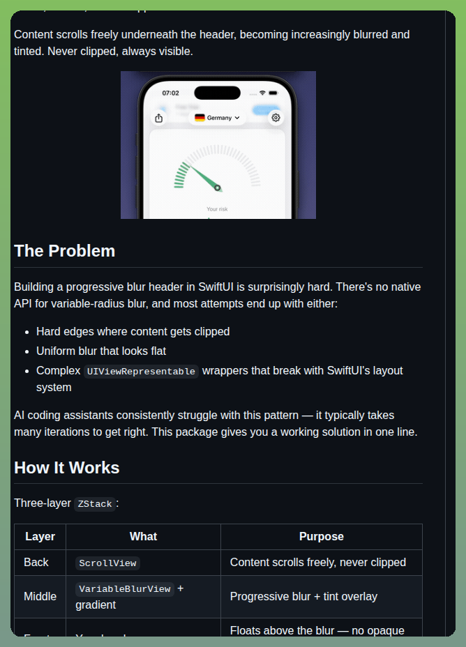Dominikmartn Progressiveblurheader screenshot