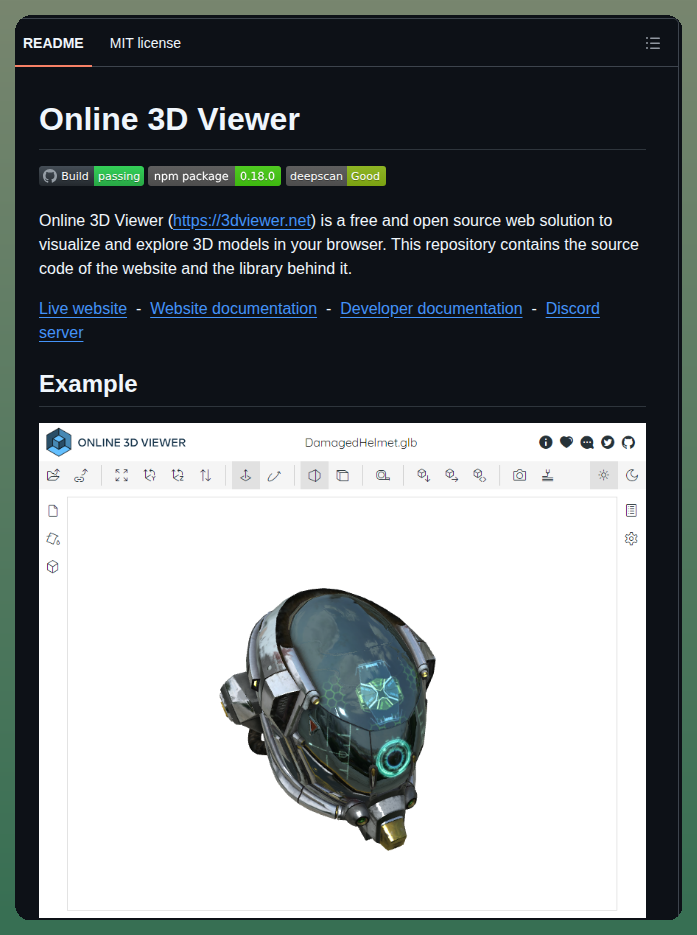 Kovacsv Online3dviewer screenshot