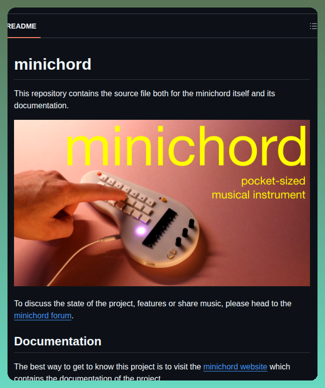 Benjaminpoilve Minichord screenshot