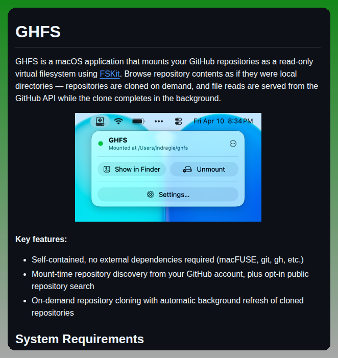 Indragiek Ghfs screenshot