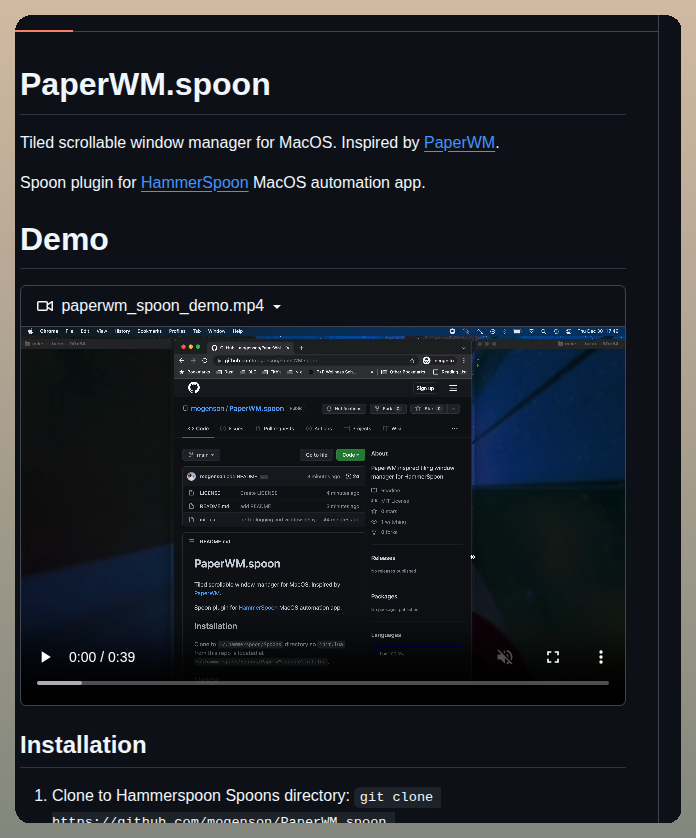 Mogenson Paperwm.spoon screenshot