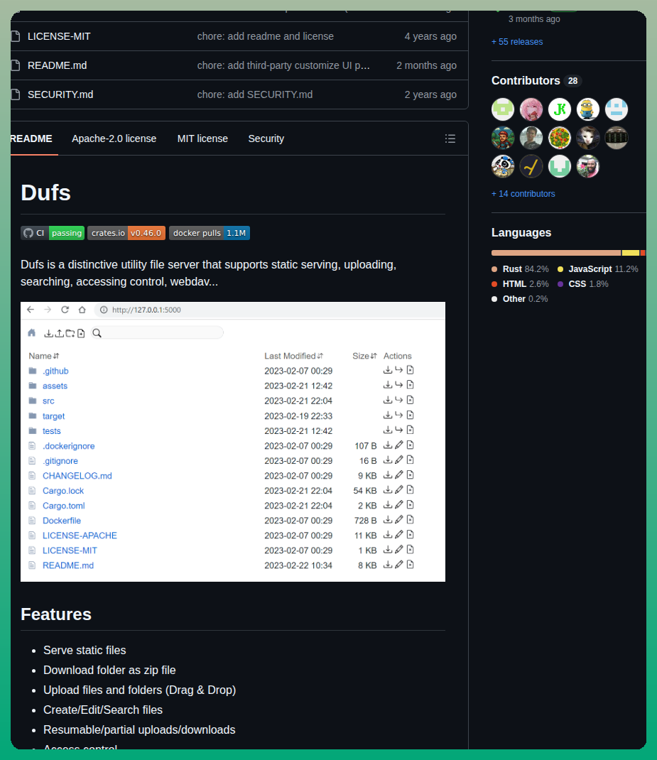 Sigoden Dufs screenshot