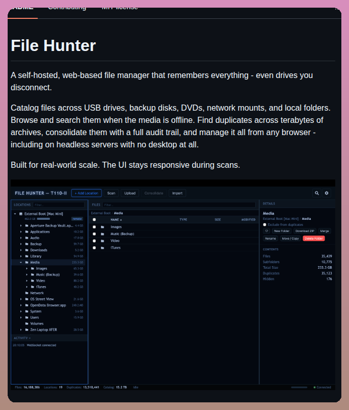 Zen Logic File Hunter screenshot
