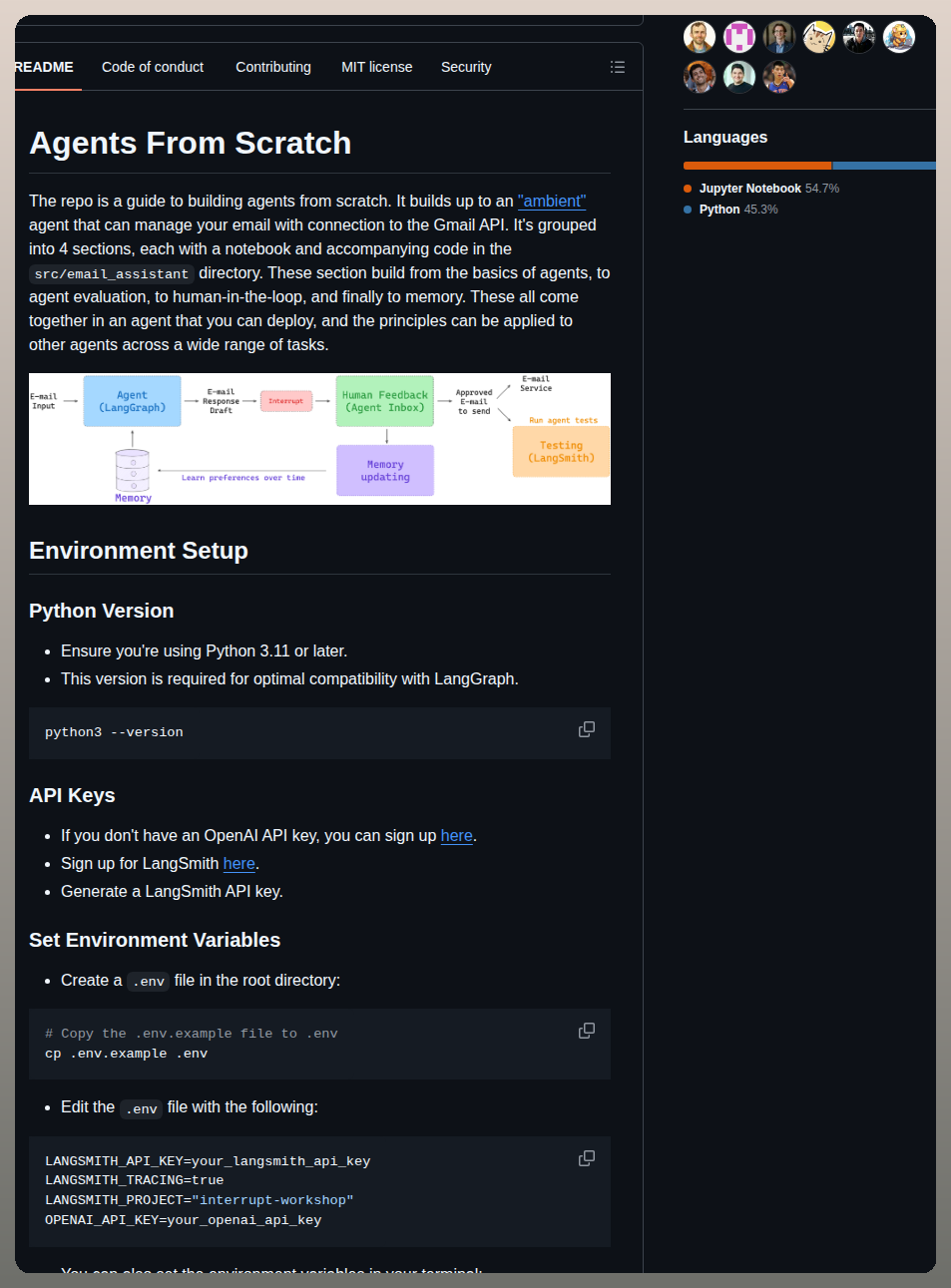 Langchain Ai Agents From Scratch screenshot