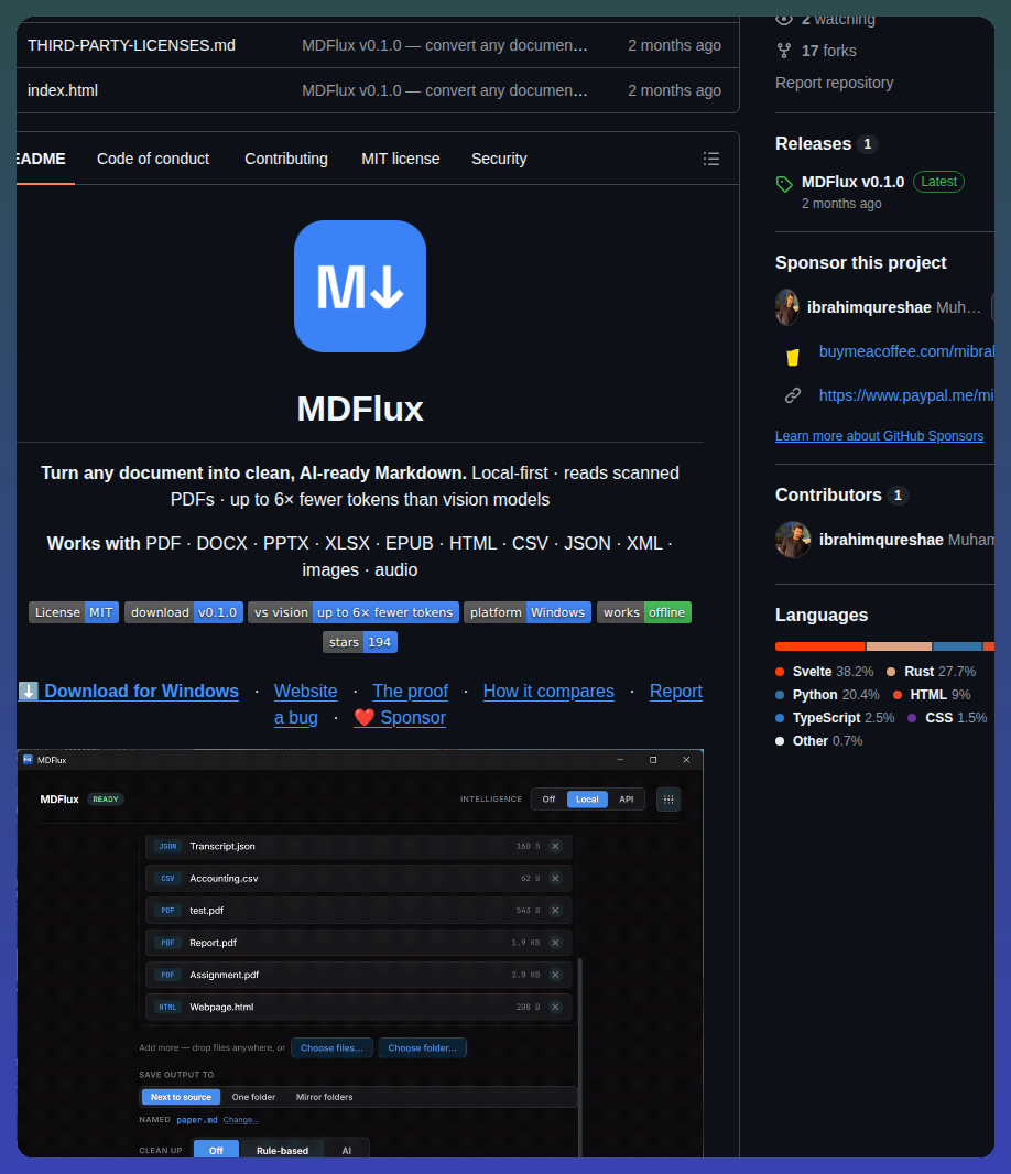 Ibrahimqureshae Mdflux screenshot