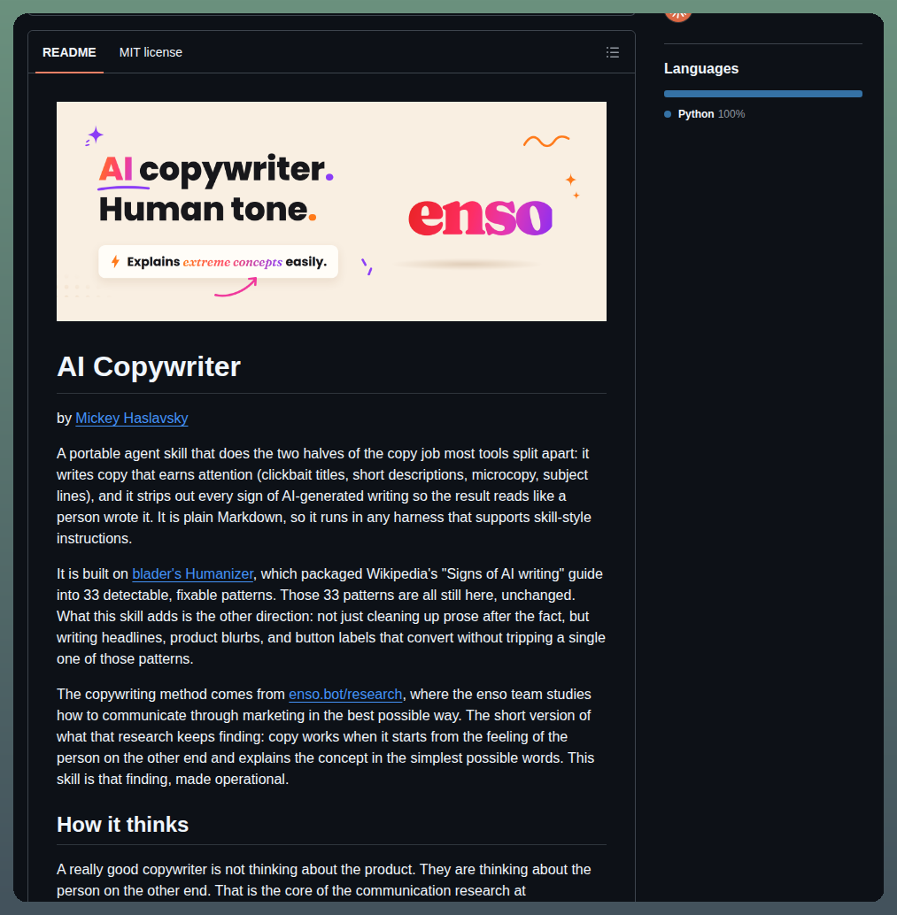 Mikiarlo3 Ai Copywriter screenshot