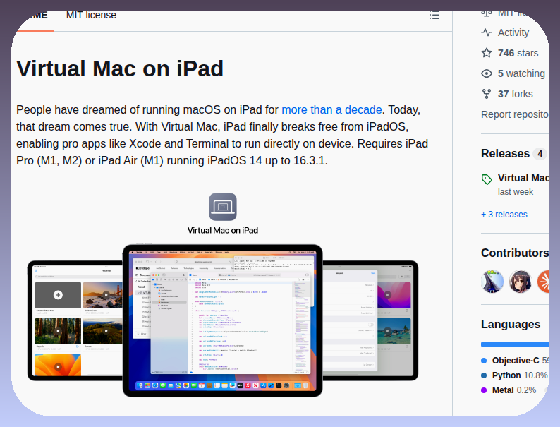 Nfzerox Virtualmaconipad screenshot