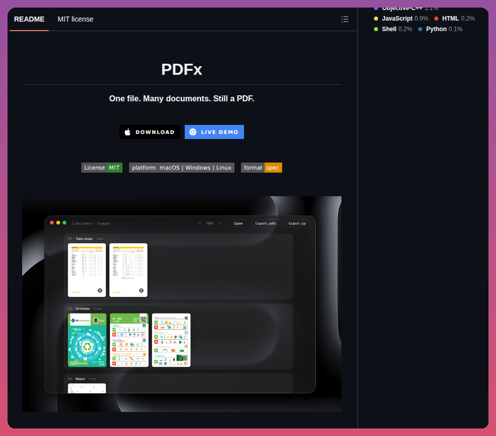 Alexandrosgounis Pdfx screenshot