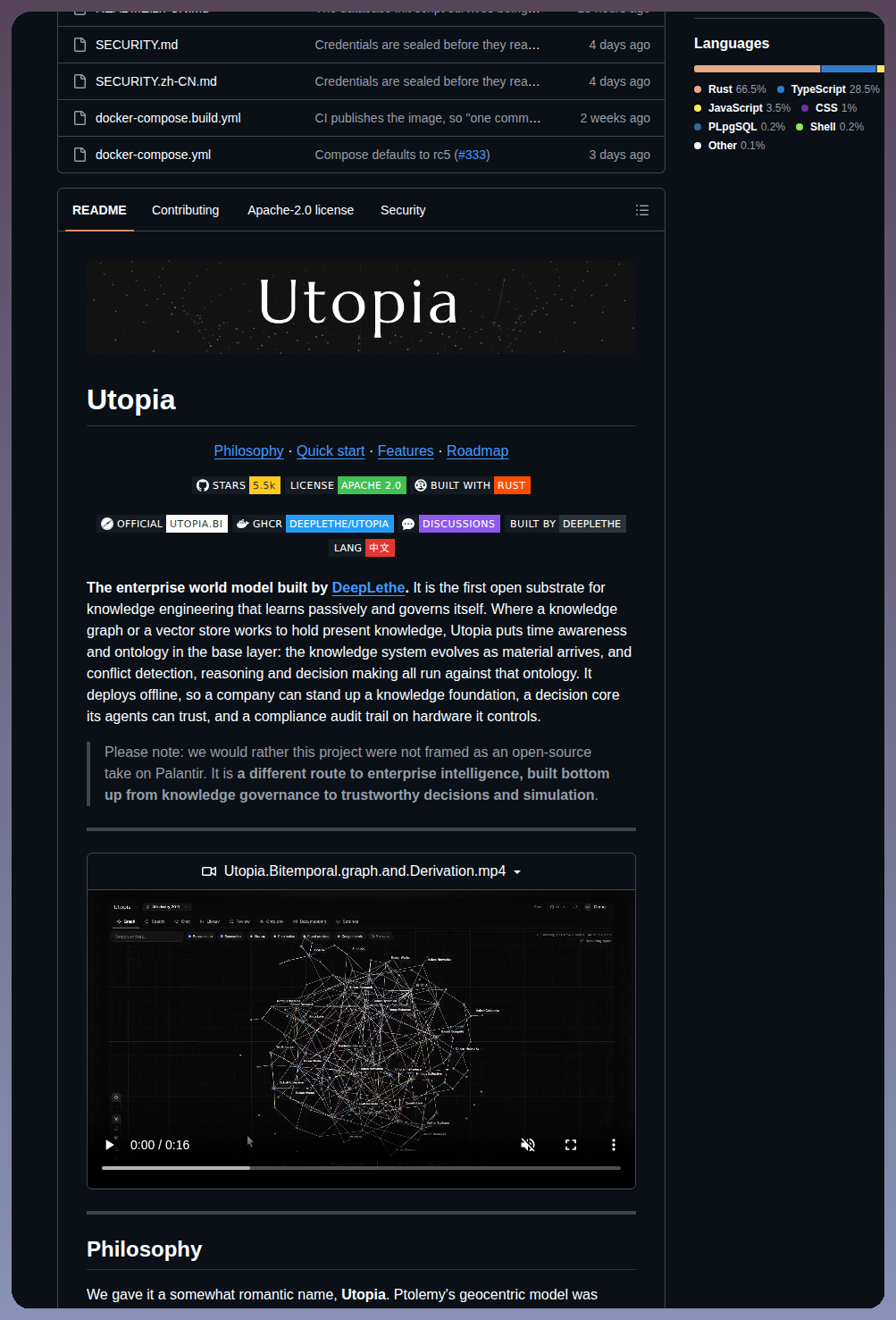 Deeplethe Utopia screenshot