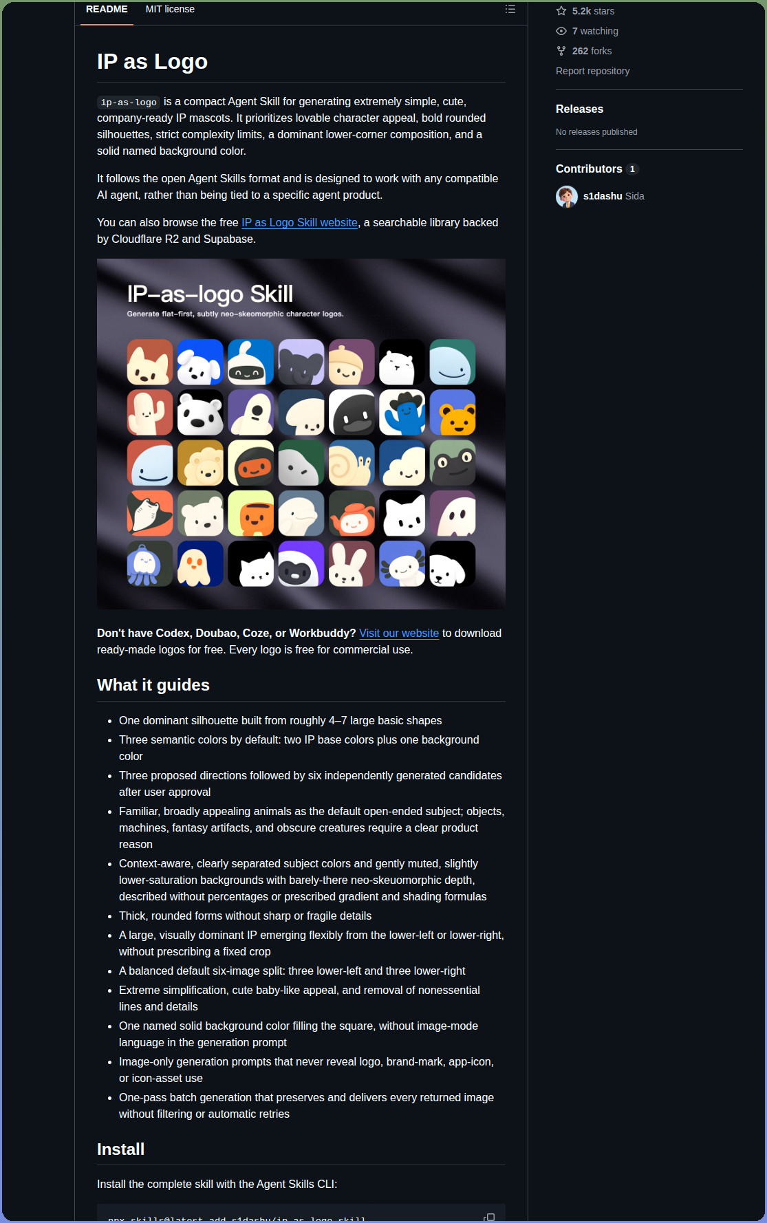 S1dashu Ip As Logo Skill screenshot