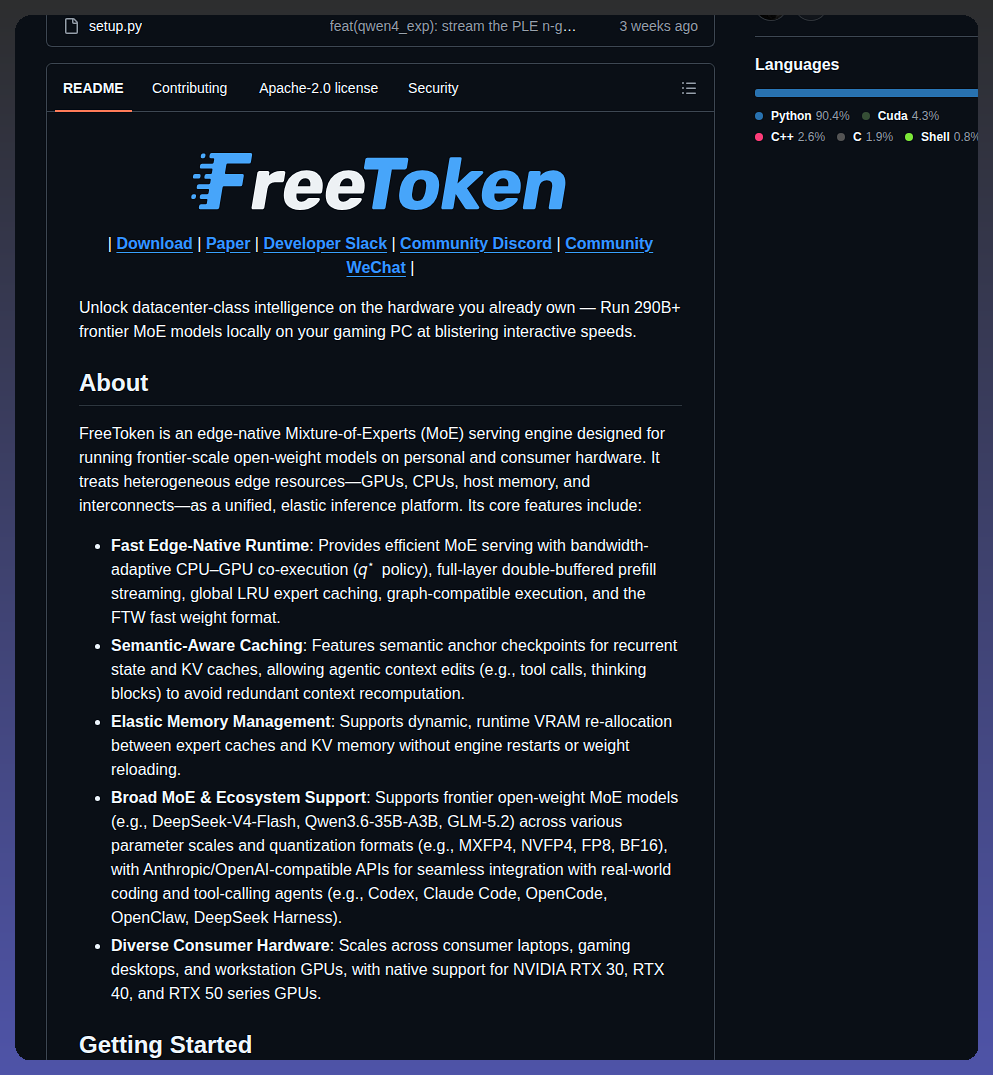 Flashml Org Freetoken screenshot