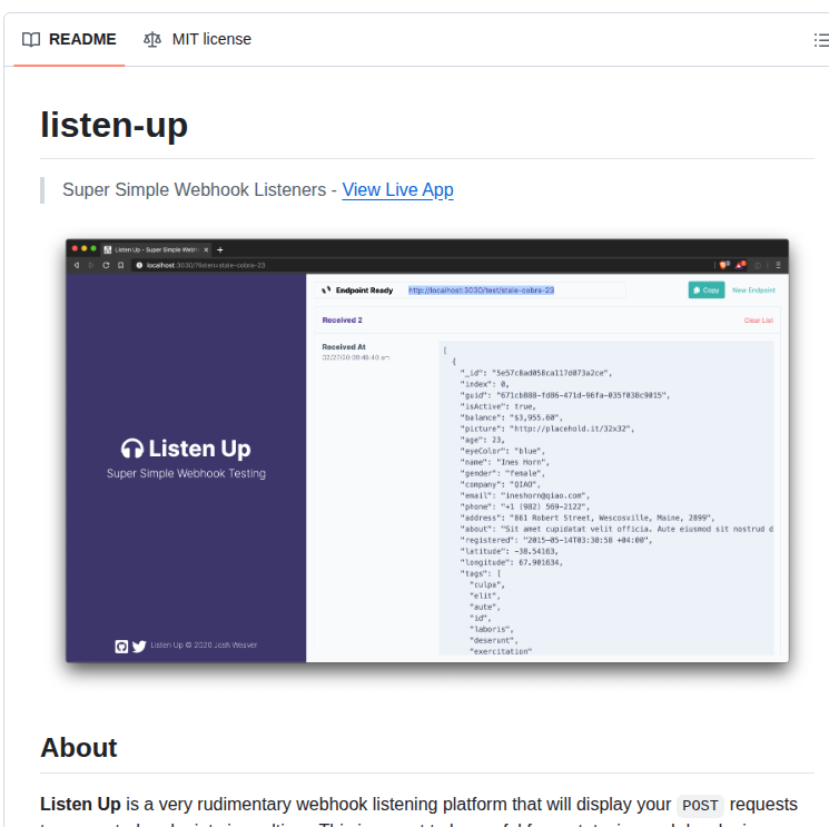 3cordguy Listen Up screenshot