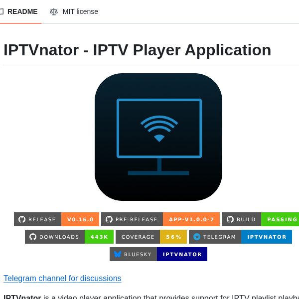4gray Iptvnator screenshot