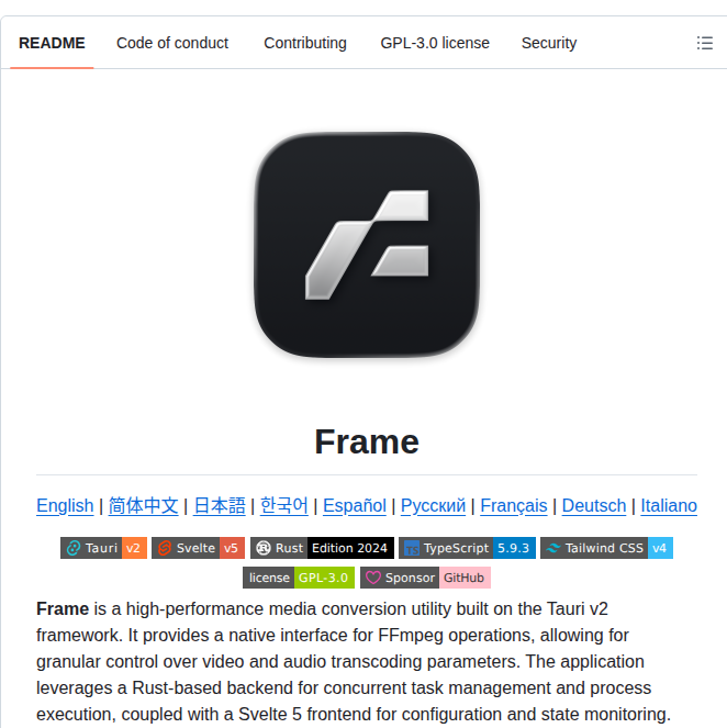 66hex Frame screenshot