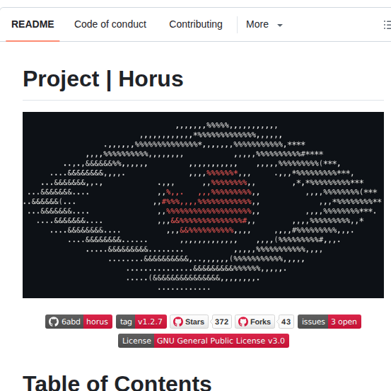 6abd Horus screenshot