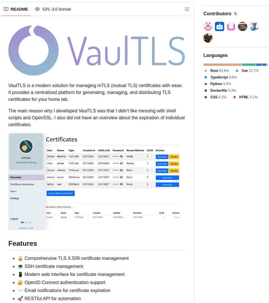 7ritn Vaultls screenshot