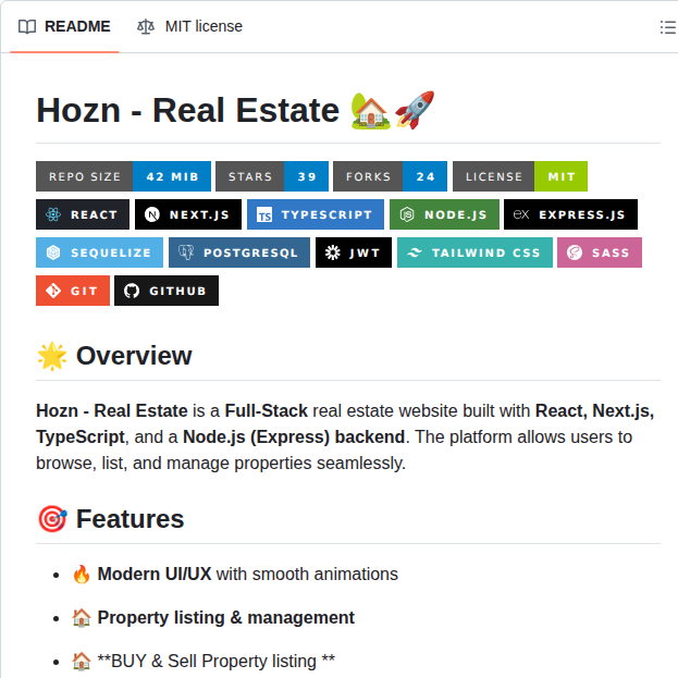 Ahmad Jx Hozn Realestate Fullstack screenshot