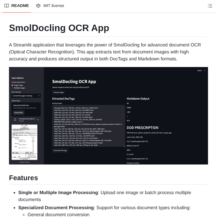 Aianytime Smoldocling Ocr App screenshot