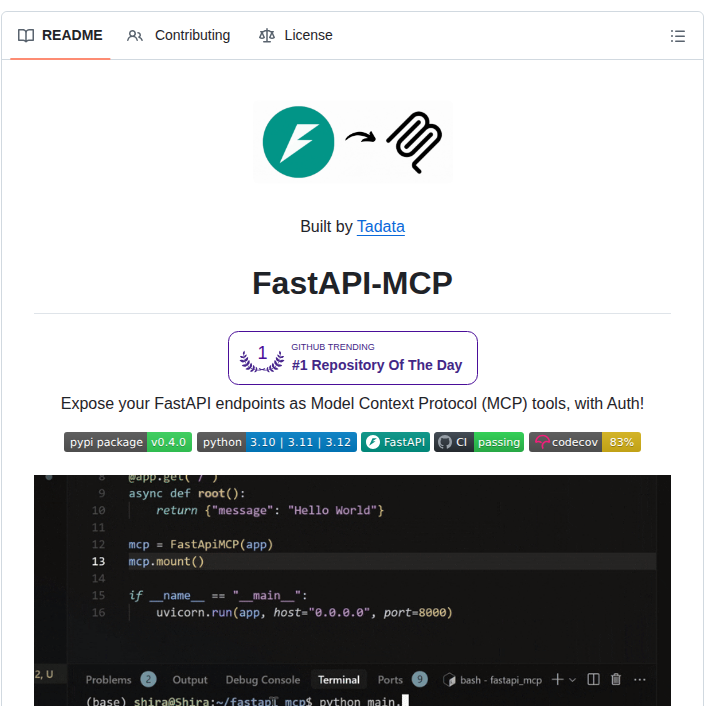 Aigeniusinstitute Fastapi_mcp screenshot