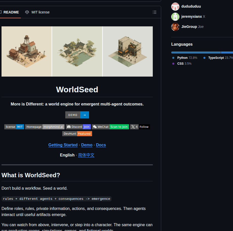 Aiscientists Dev Worldseed screenshot