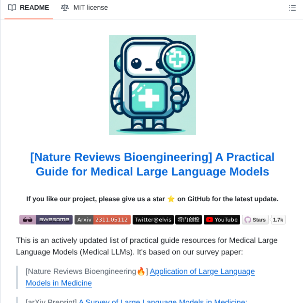 Ai In Health Medllmspracticalguide screenshot